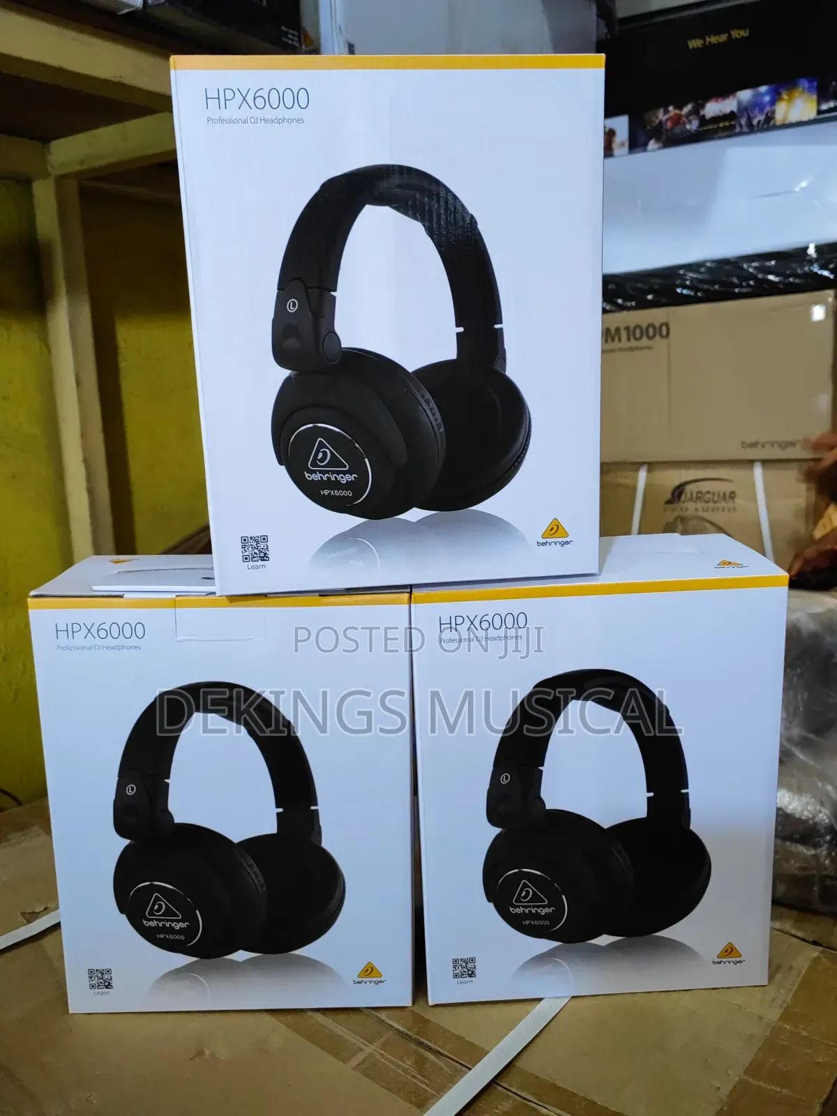 Behringer Studio DJ Headphones HPX 6000