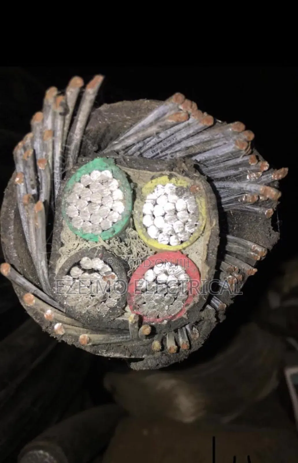 70mm 4xcore Aluminum Armoured Cable