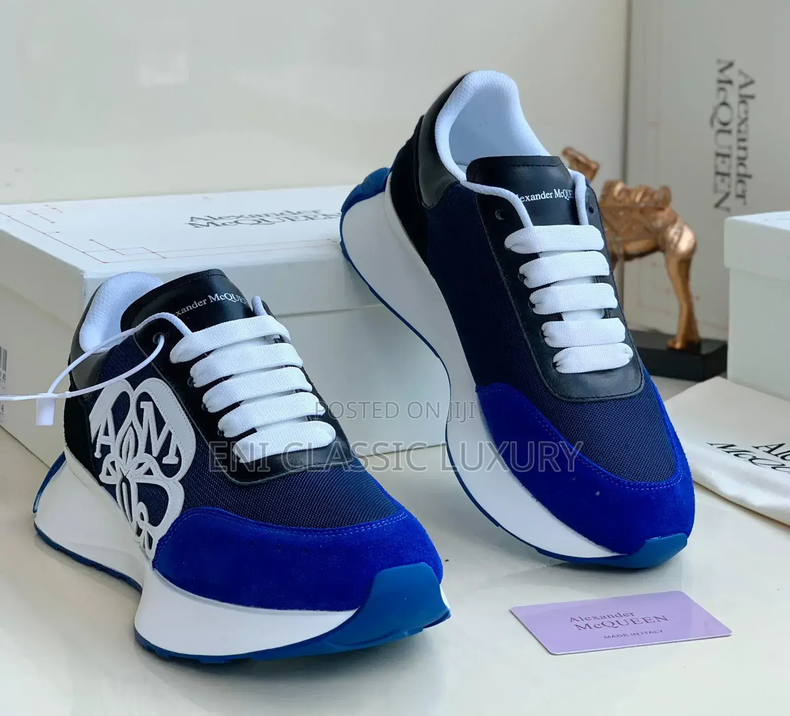 High Quality Luxury Men's Sneakers Alexander McQueen