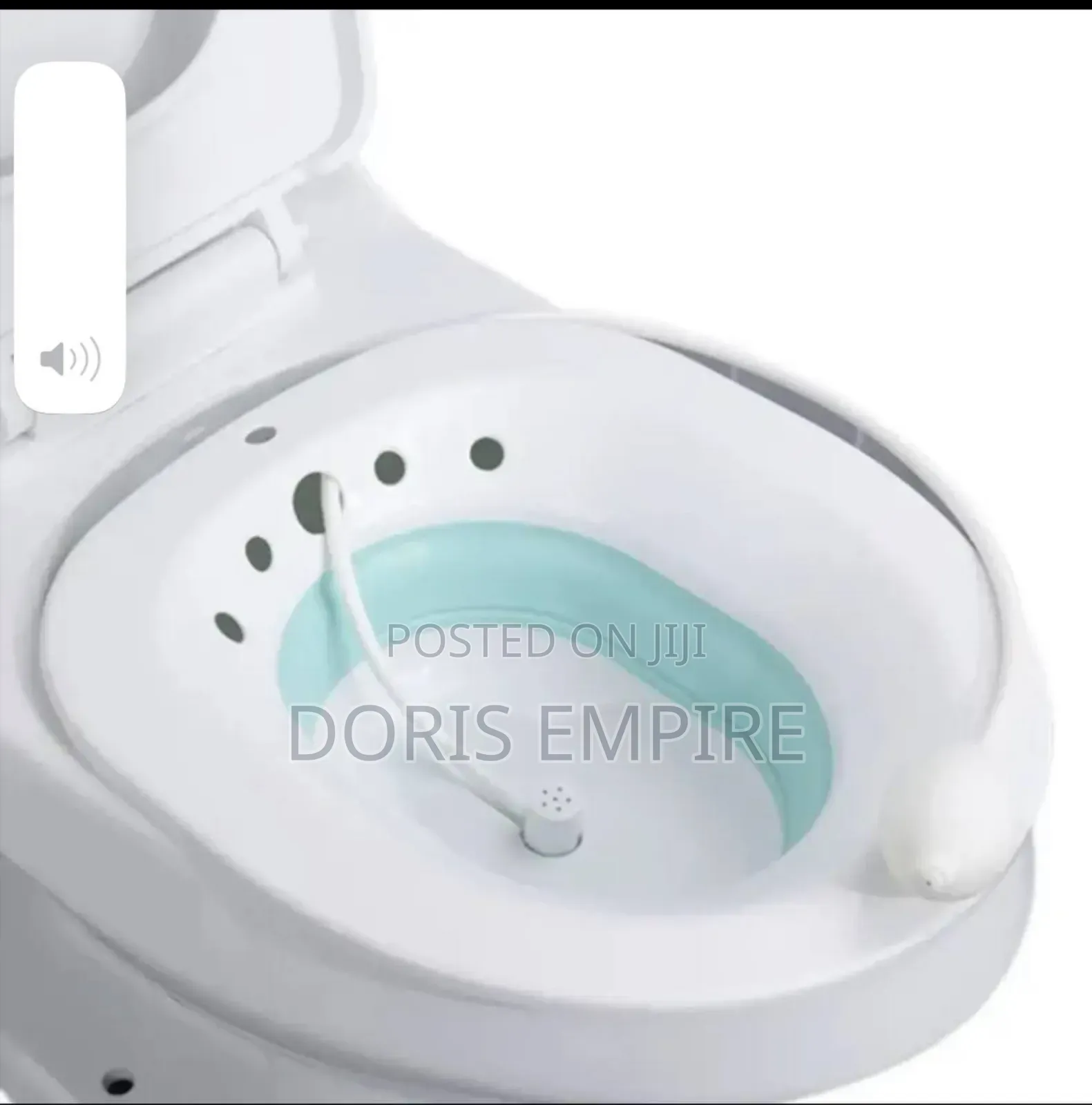 Folding Toilet Sitz Bath Bidet Flusher Special Wash Basin
