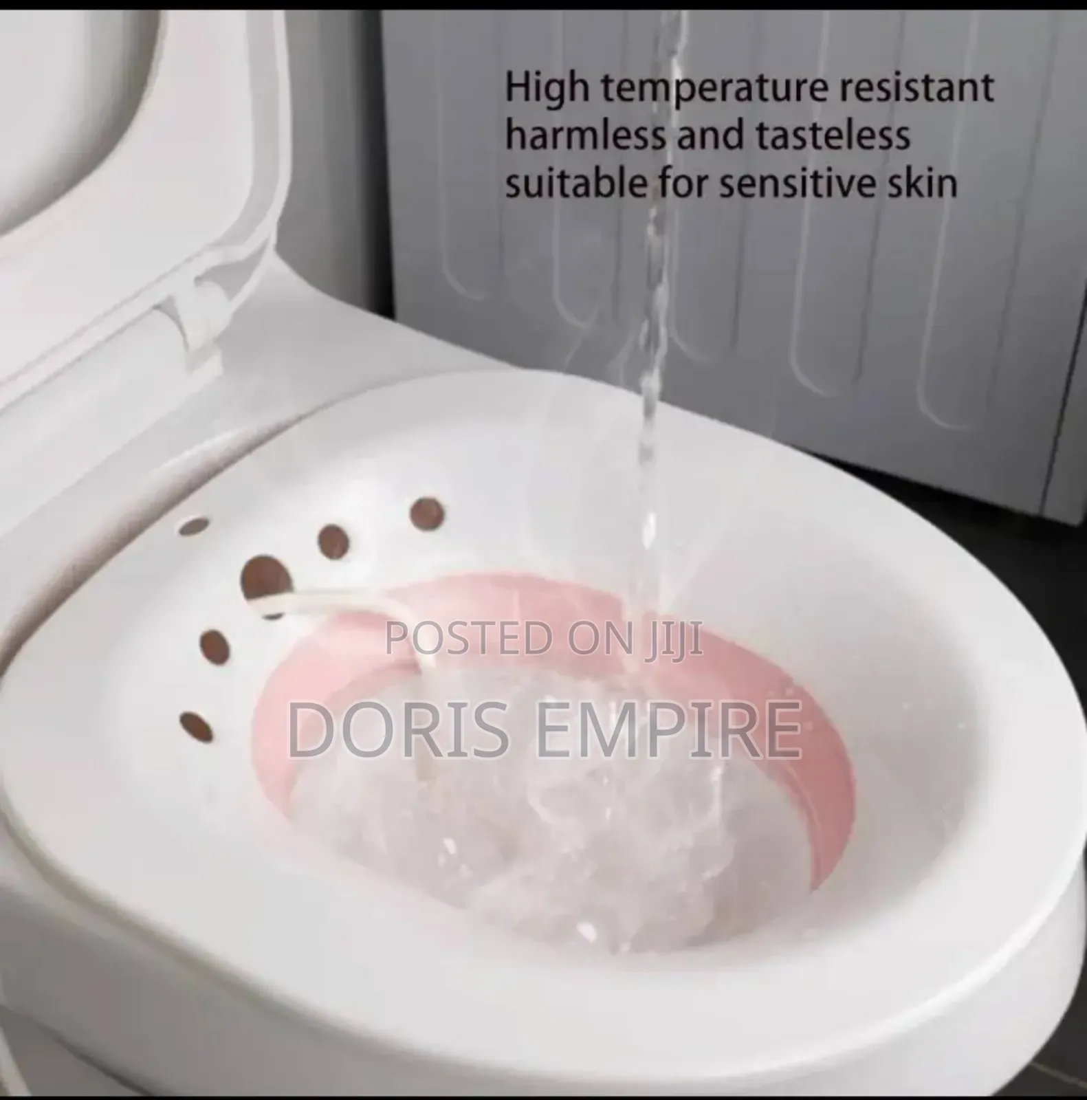 Folding Toilet Sitz Bath Bidet Flusher Special Wash Basin