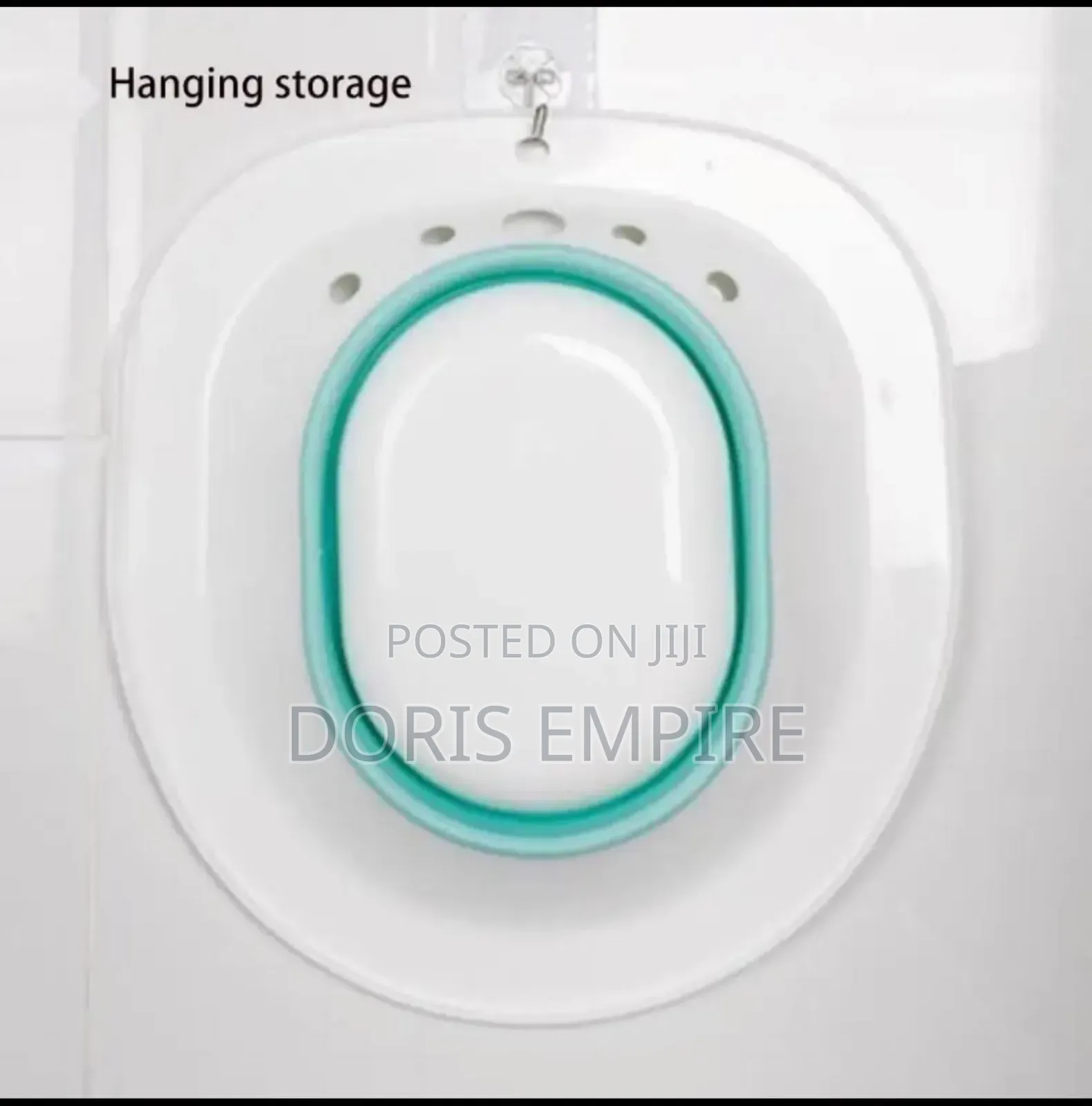 Folding Toilet Sitz Bath Bidet Flusher Special Wash Basin