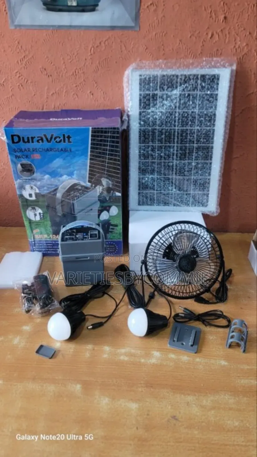 5 in 1 Duravolt Solar Pack