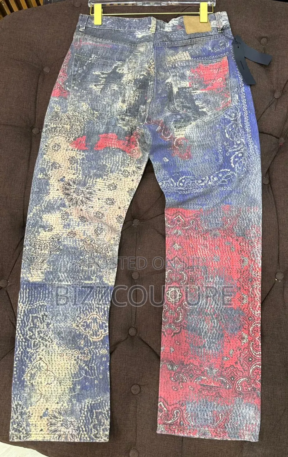 Original Abstract Denim Jeans Available in Store