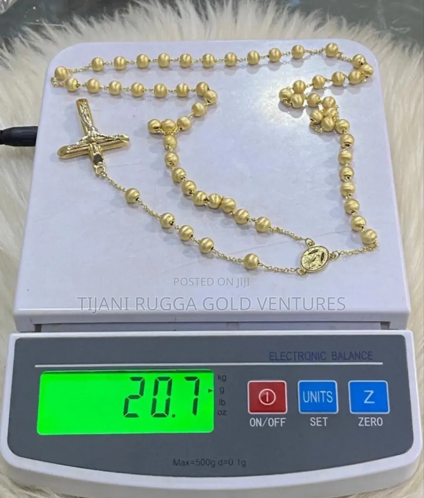 Pure Gold 750 Italy 18karat Rosery Chain