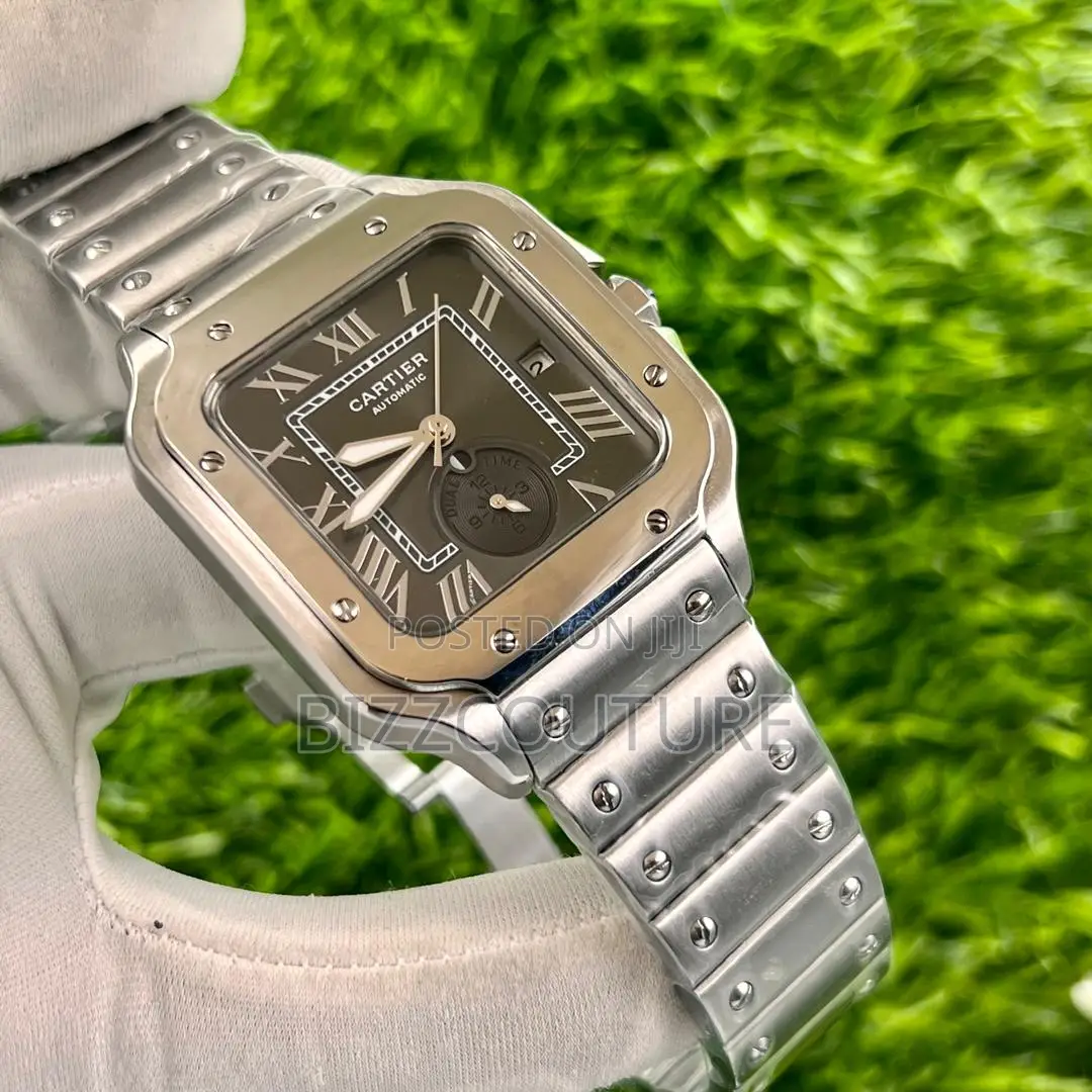 Original Cartier Chronograph Silver Chain Watch Is Available