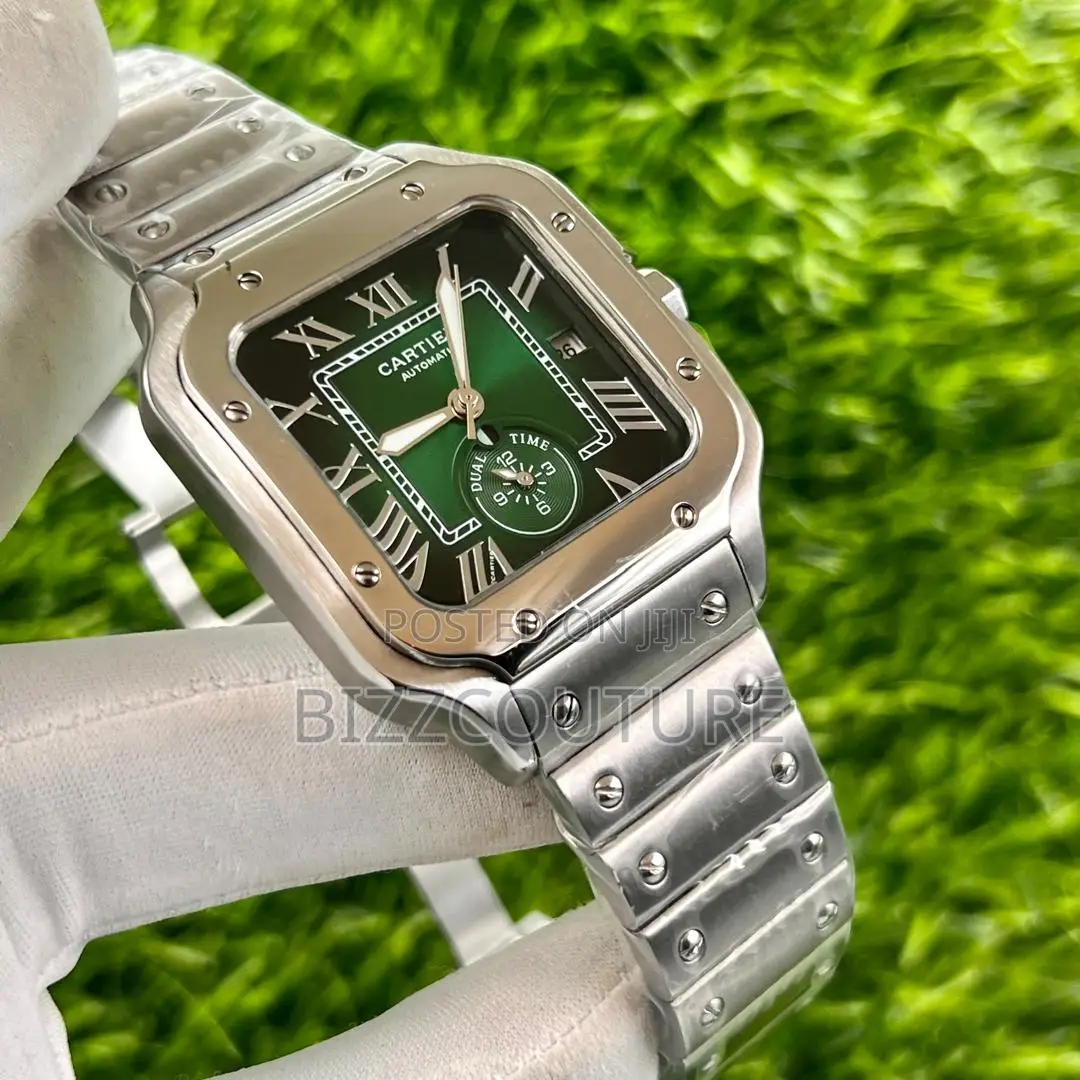 Original Cartier Chronograph Silver Chain Watch Is Available