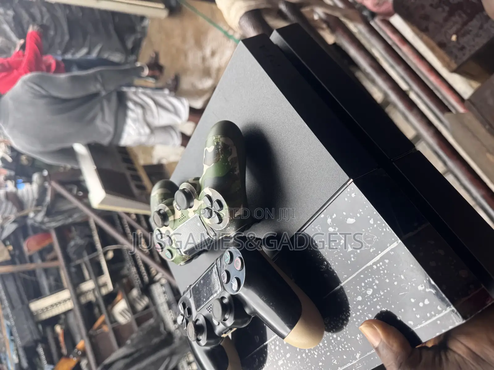 Used Playstation 4 With 2 Customize Pad