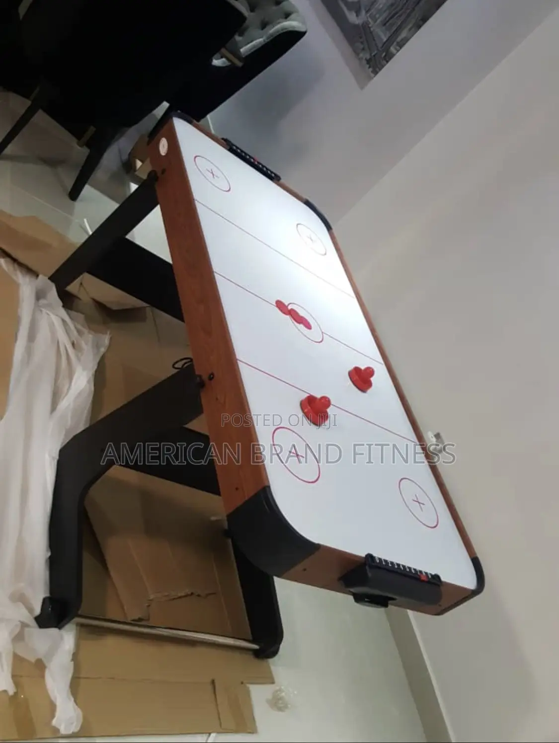 Foldable Air Hockey Imported With Complete Accessories