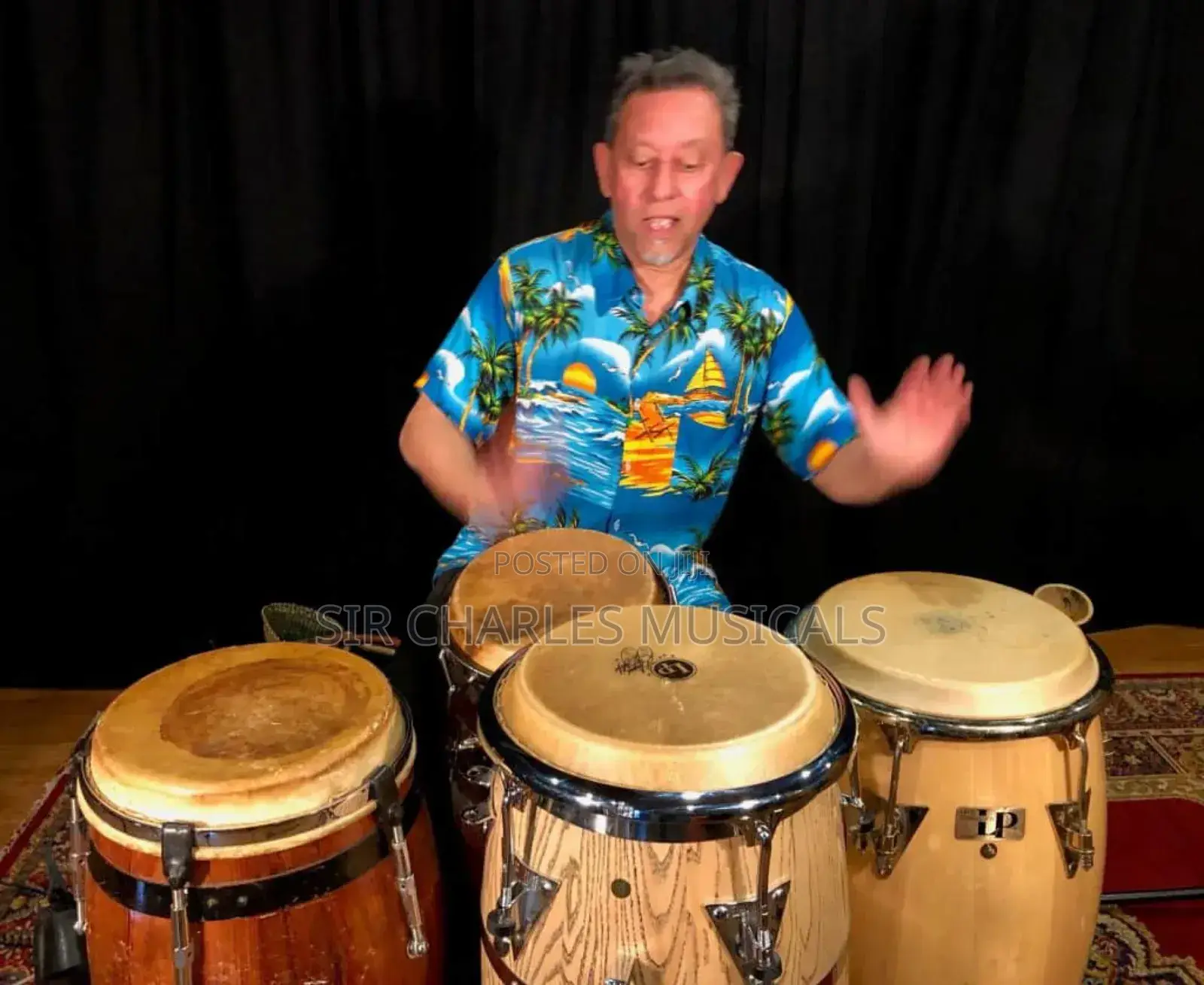 Professional Premier Wood English Conga Drum