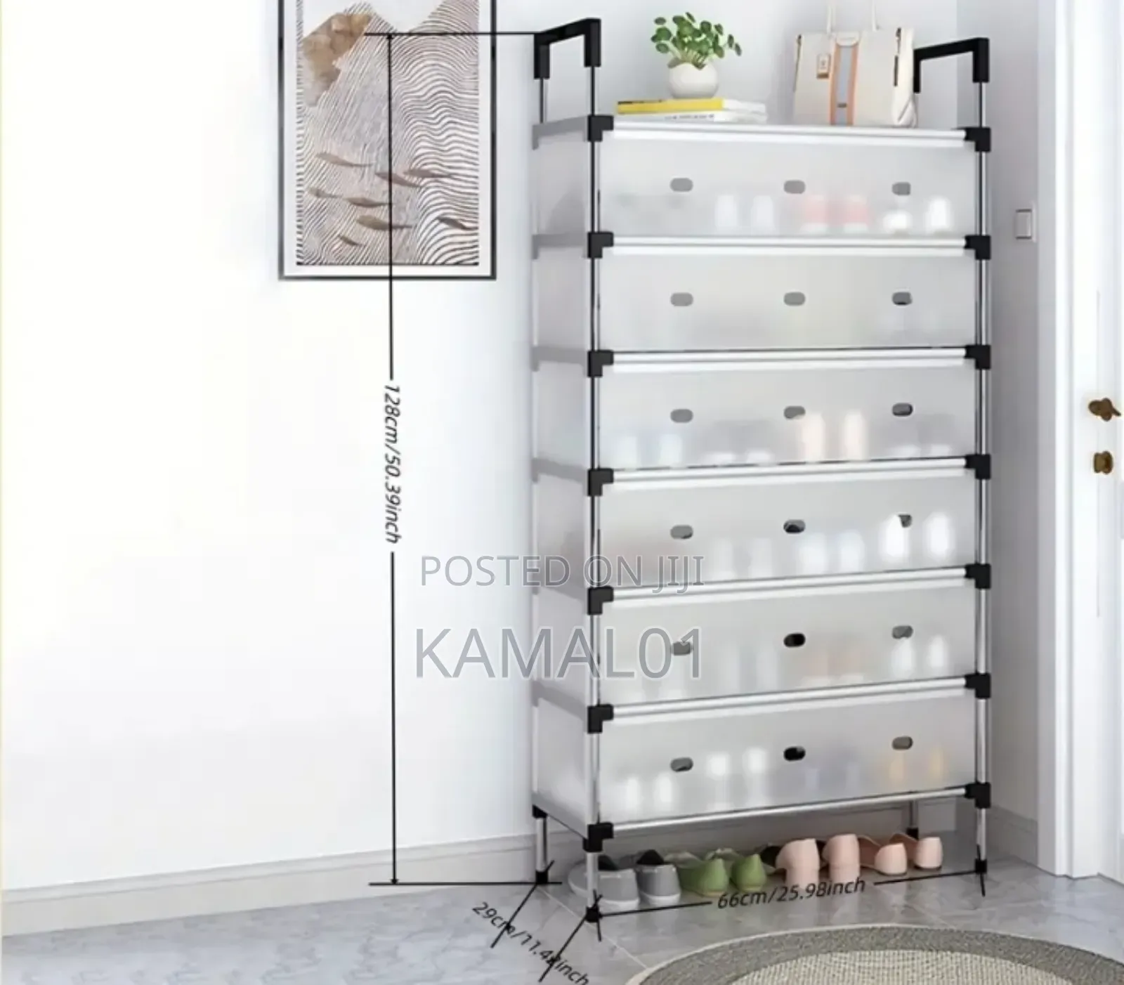 Multi-Layer Dustproof Storage Shoe Cabinet Hot