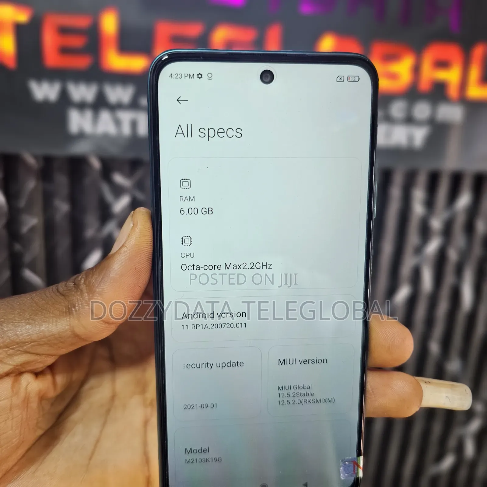 Xiaomi Redmi Note 10 5G 128 GB Green