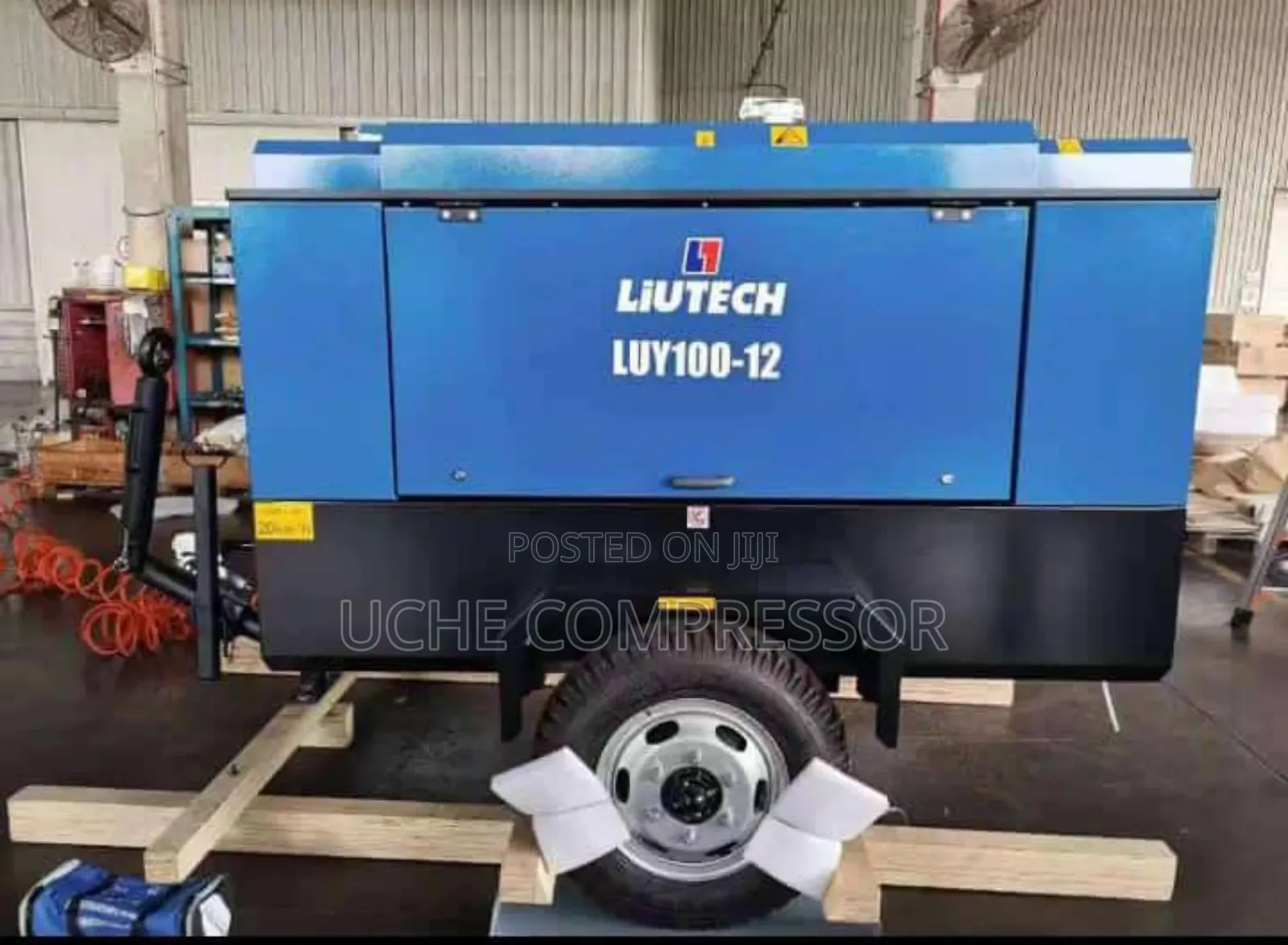 Mobile Air Compressor 6 Cylinder