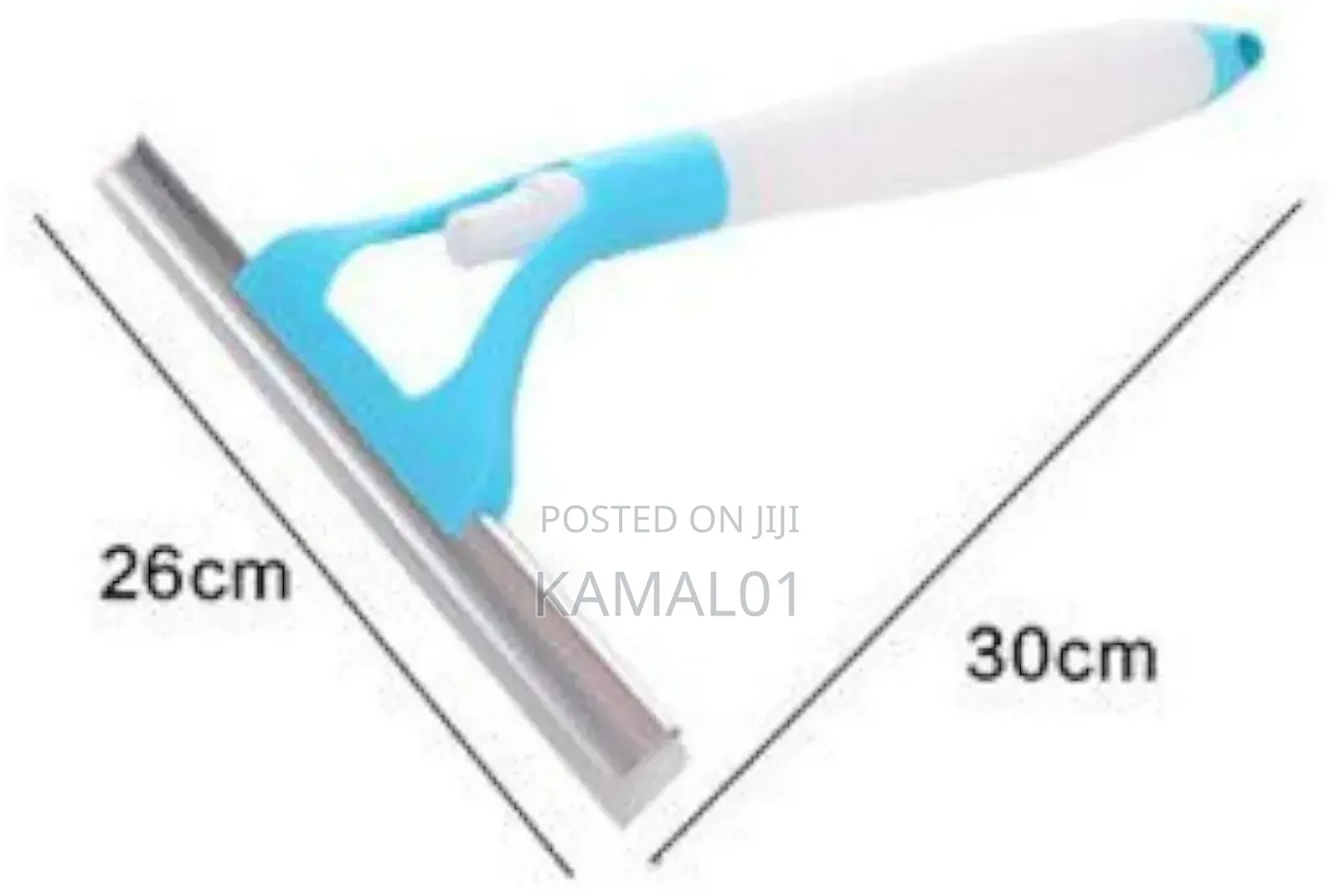 Glass Cleaning Scraper With Spray Nozzle Non-Slip Handle