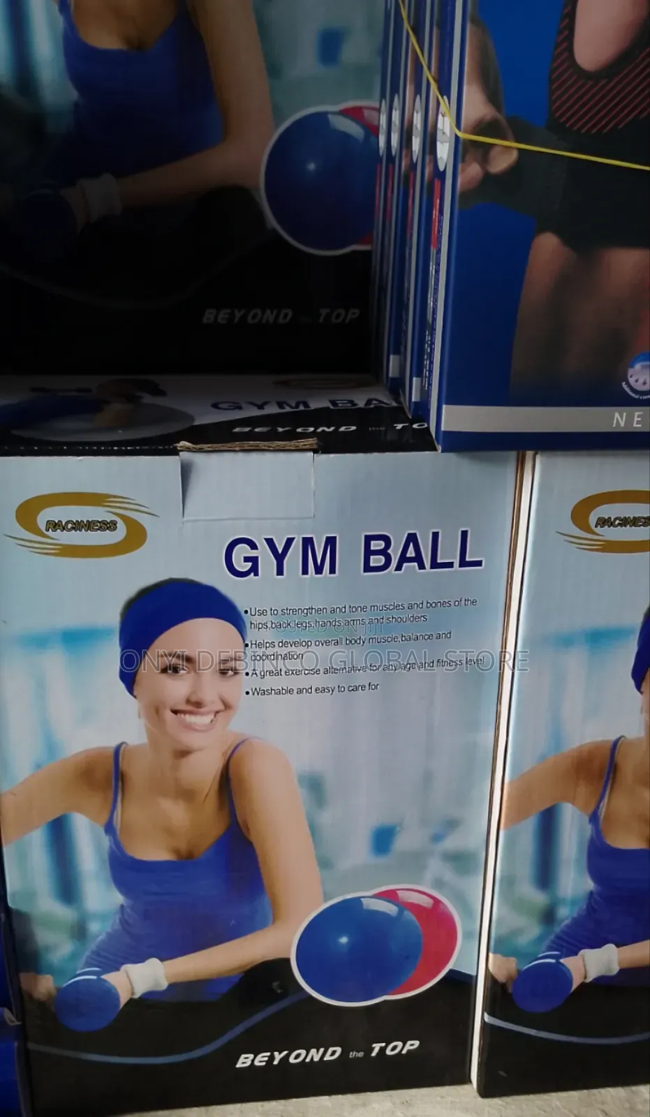75cm and 65cm Big Exercise Gym Yoga Ball Fitness Pregnancy Birthing