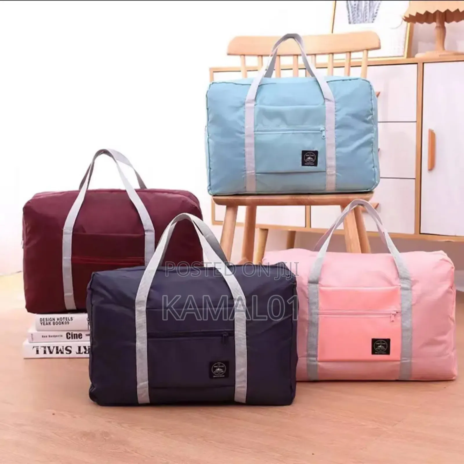 1pc Large Folding Waterproof Luggage Storage Bag Suitcase