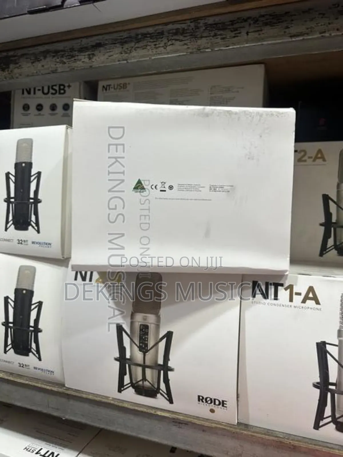 Rode Nt1 Studio Condenser Mic 5th Gen (Black)