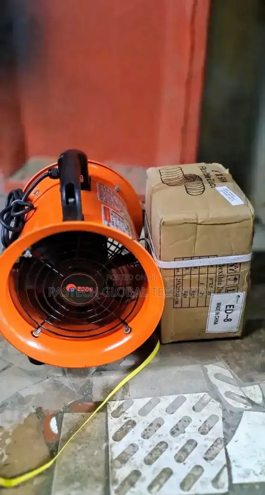 8" Vistar Portable Blower Ventilator 220V