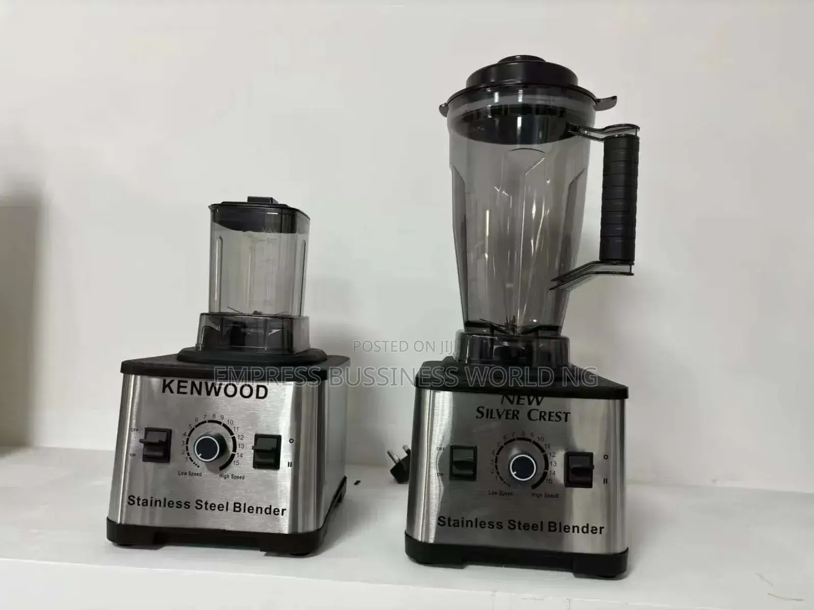 New Silver Crest Commercial Blender