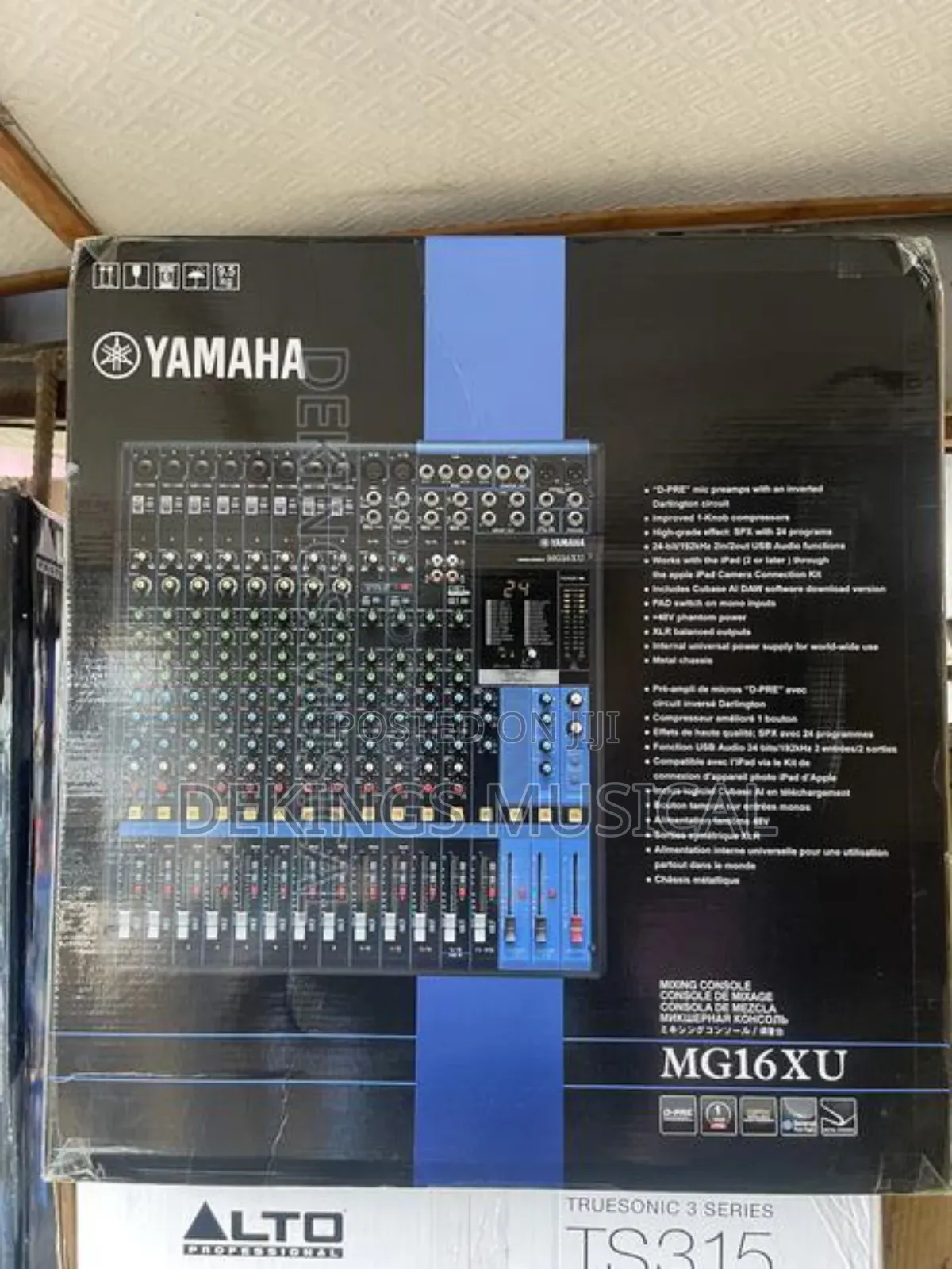 Yamaha Mg16xu 16 Channel Mixer With Usb and Fx