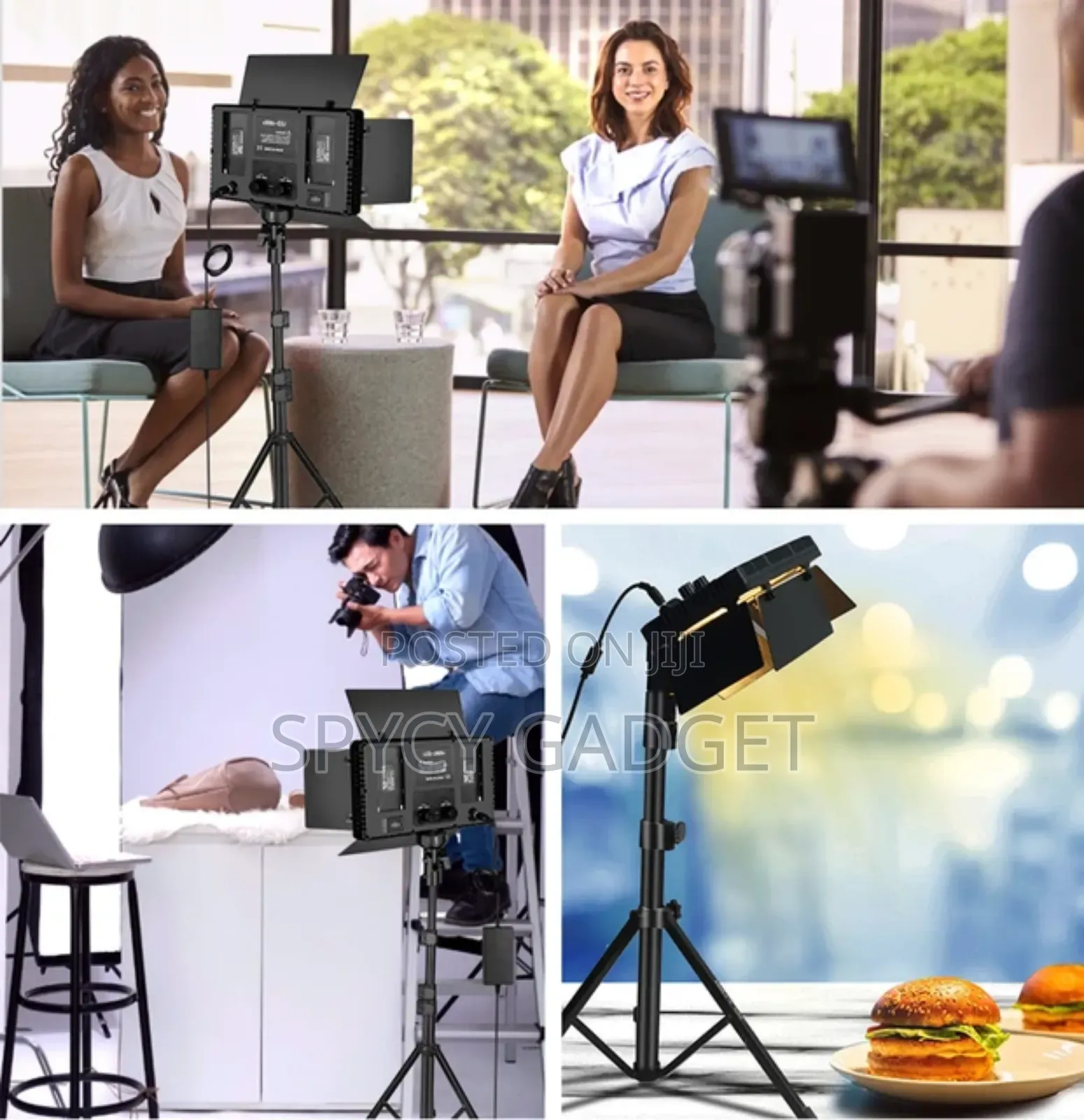 Professional Photo Video LED Light Kit Varicolor LED-600