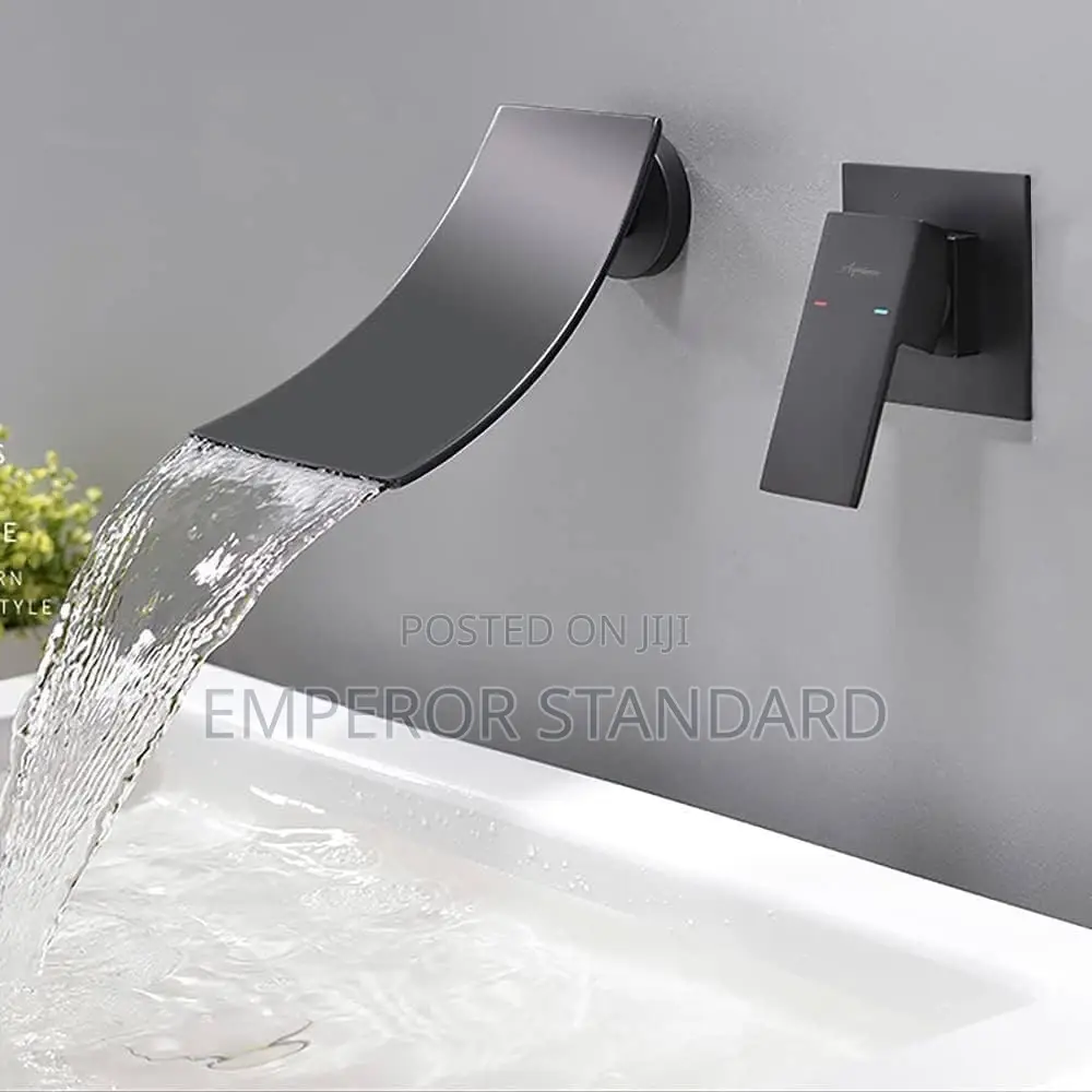 Wall Mounted Wash Hand Basin Mixer Hot Cold Brass;Copper