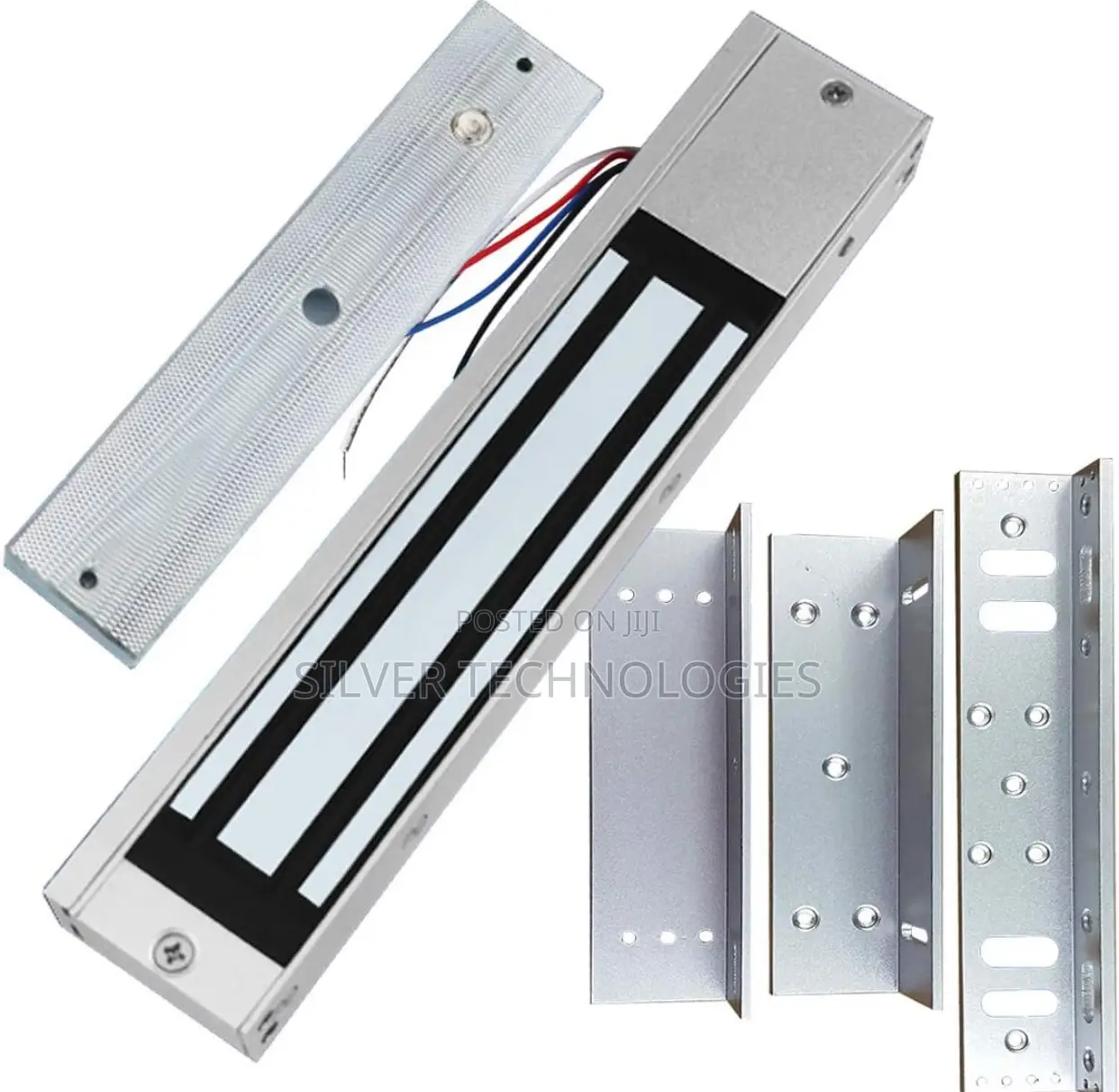 Magnetic Door Lock With Brackets For Access Control 280kg