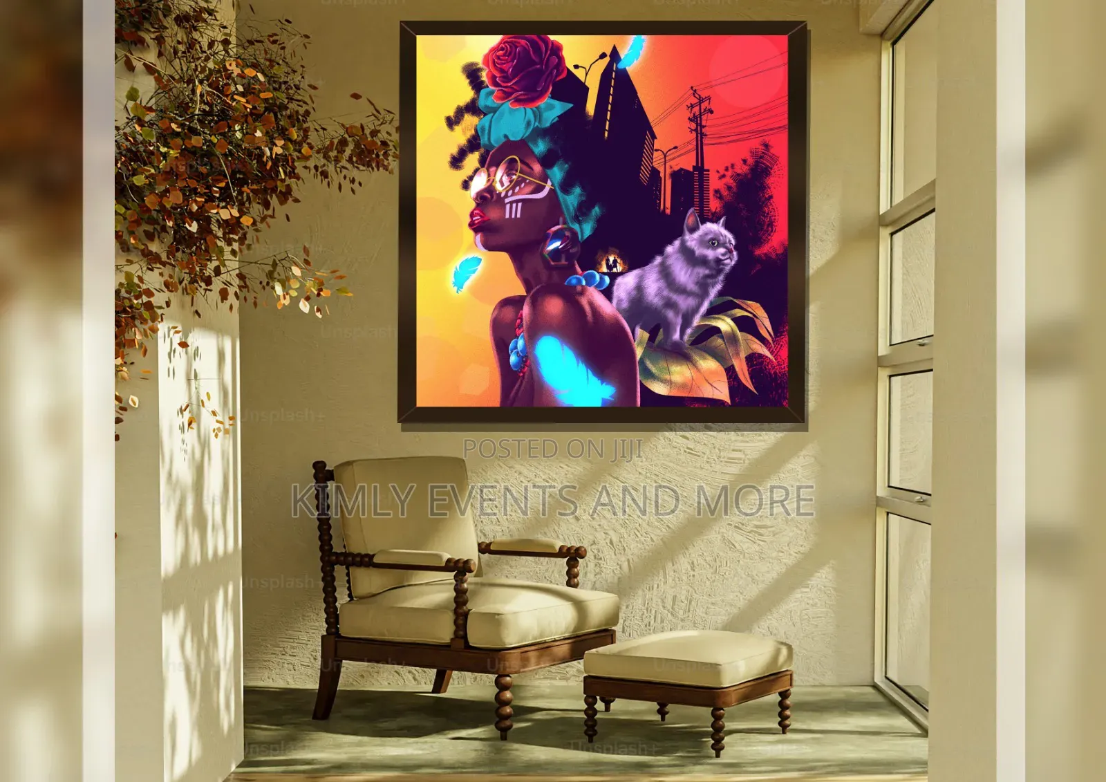 In Destiny Painting Decor by Kimson Osaghea