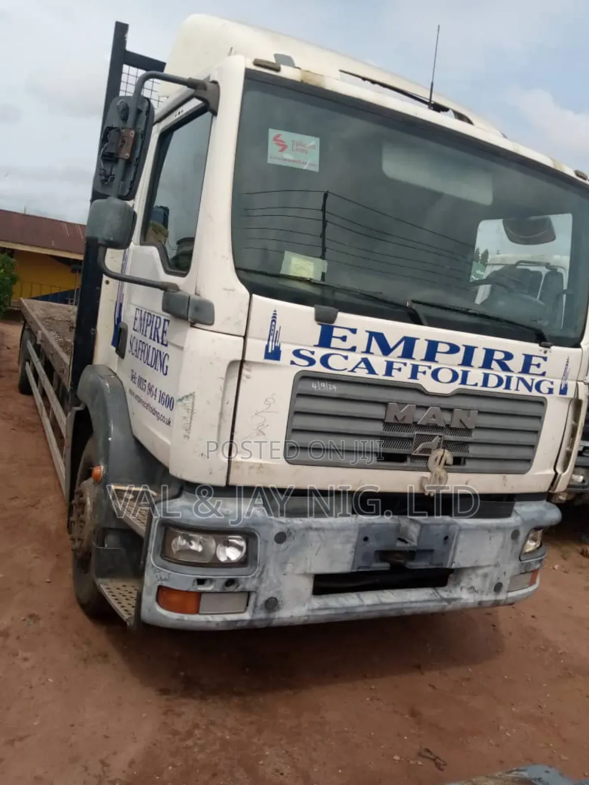 Man Volks (Man Diesel) Rigid Truck 6 TYRES - FOREIGN Use