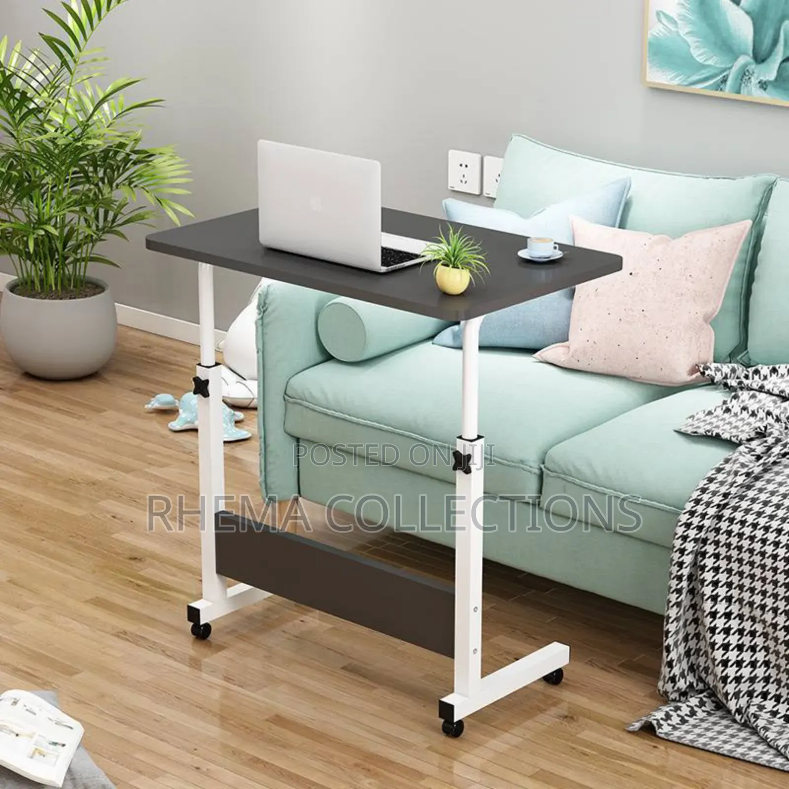 Adjustable Movable Bedside Laptop Work Table