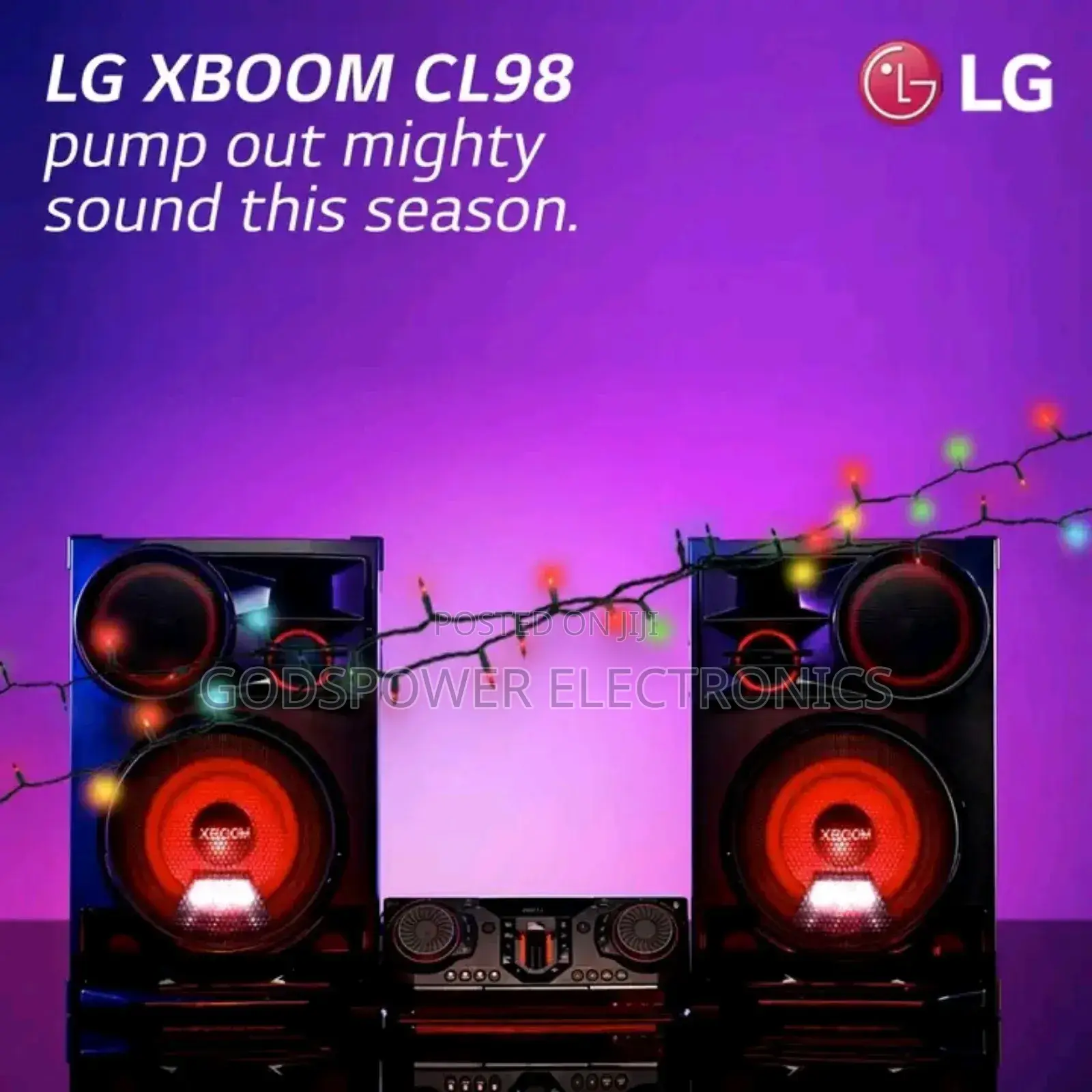 Big LG XBOOM 3500 Watt Bass Blast