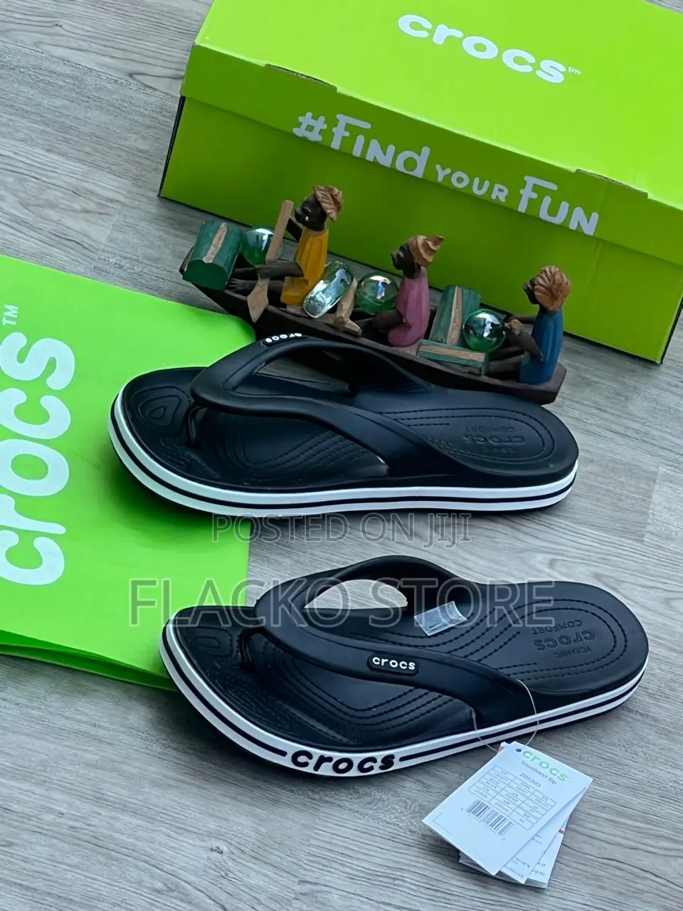 Original Bayaband Flip Crocs Slides