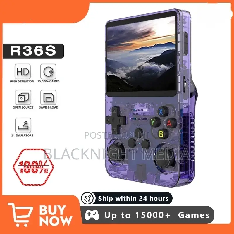 R36s Retro Handheld Video Game