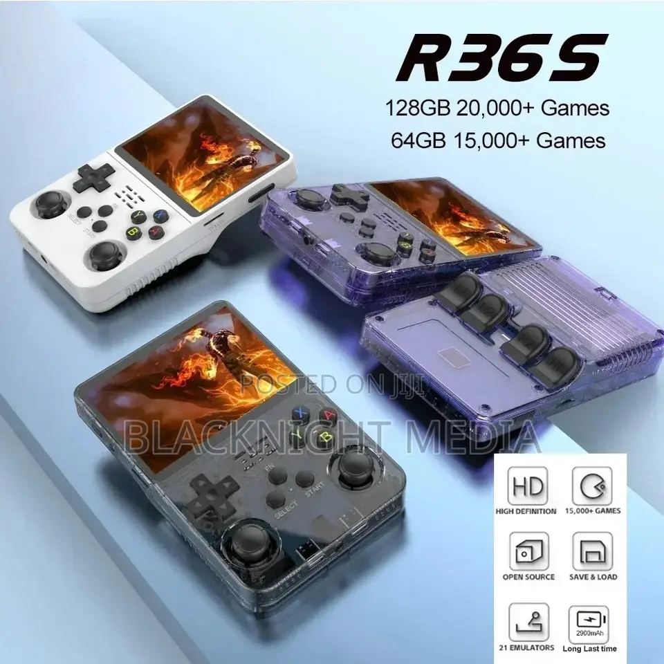 R36s Retro Handheld Video Game