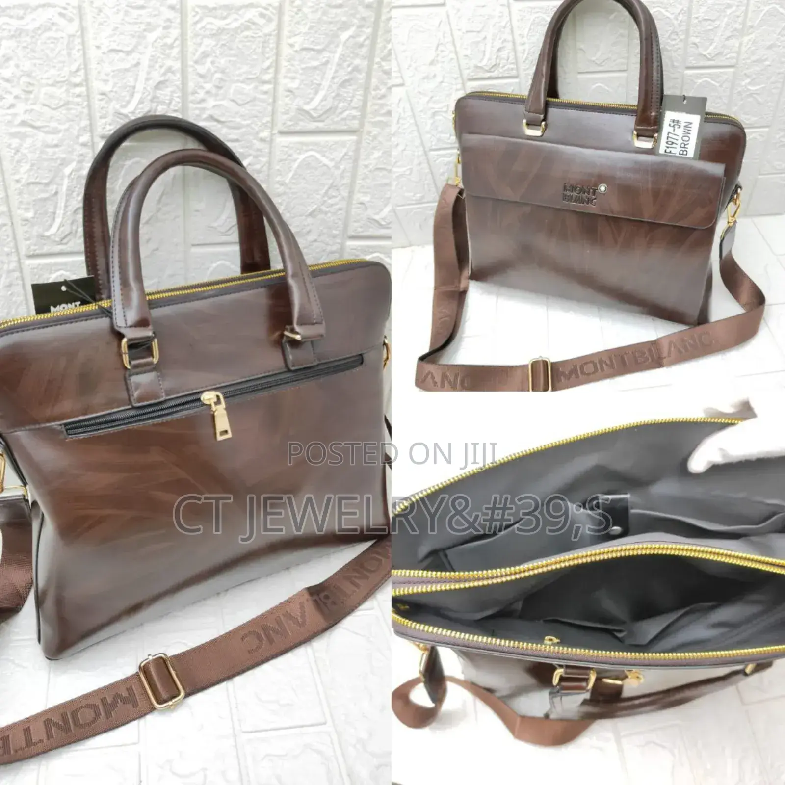 Mont Blanc Laptop Bag for Men's High in Quality