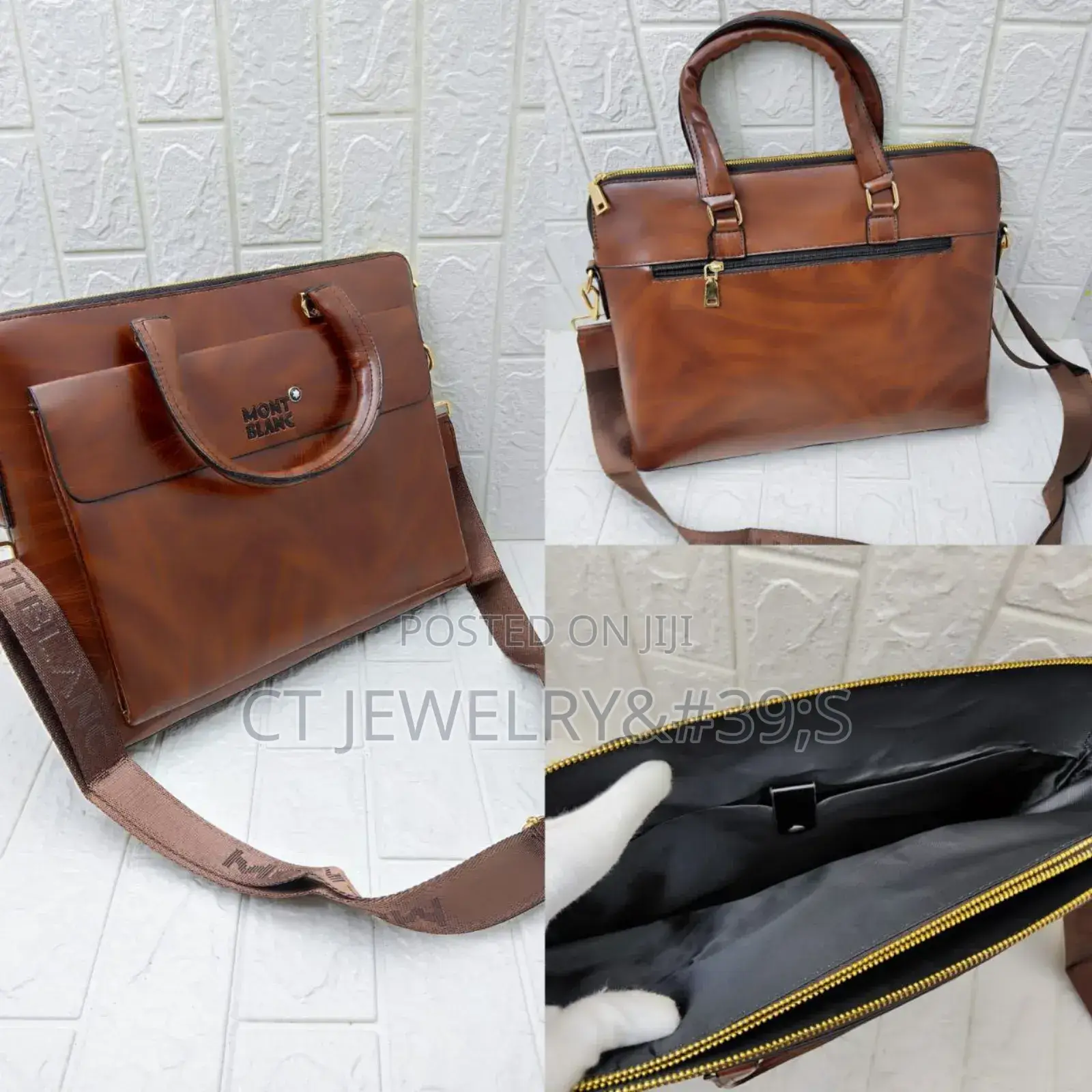 Mont Blanc Laptop Bag for Men's High in Quality