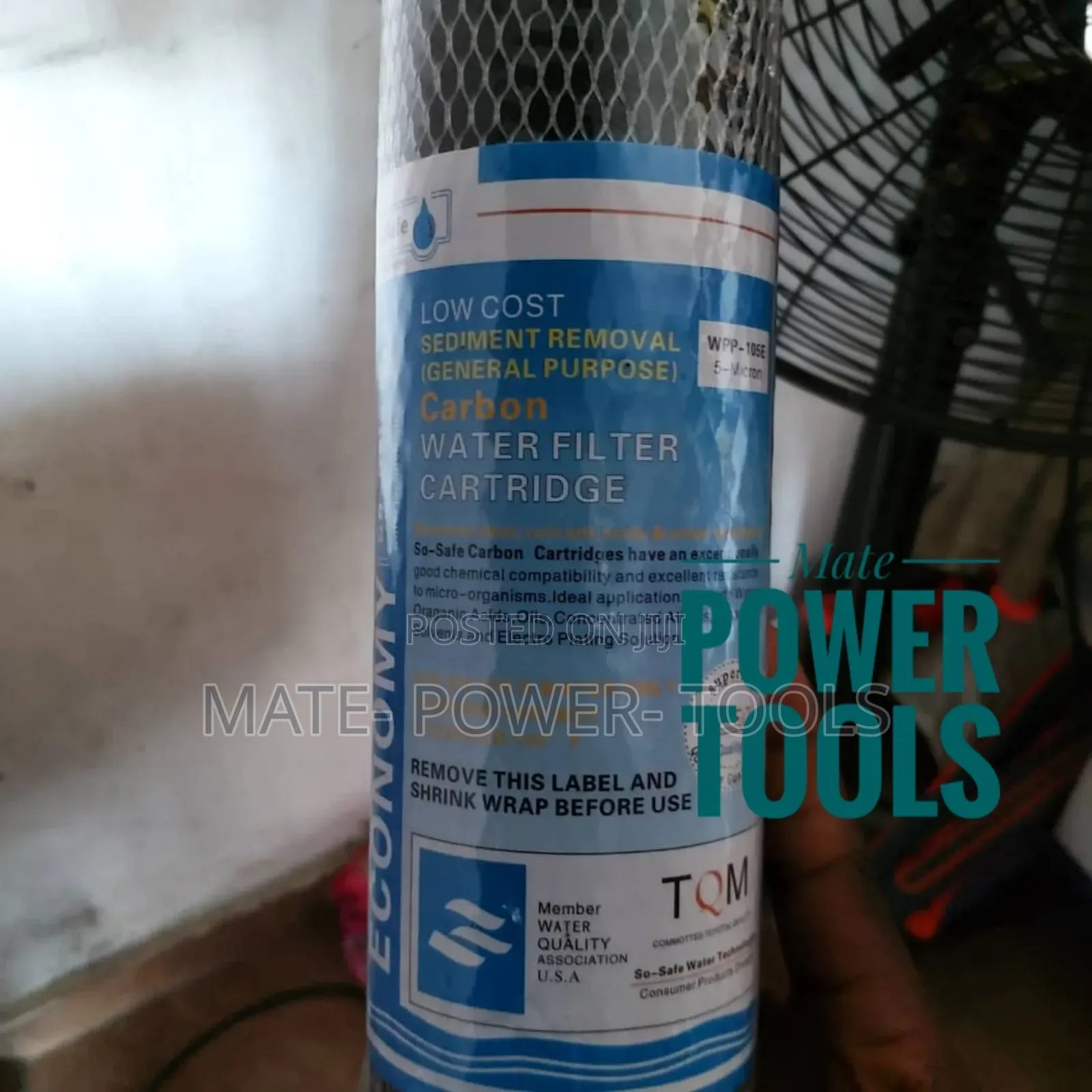 So-Safe Carbon Water Filter Cartridge 10” Inch