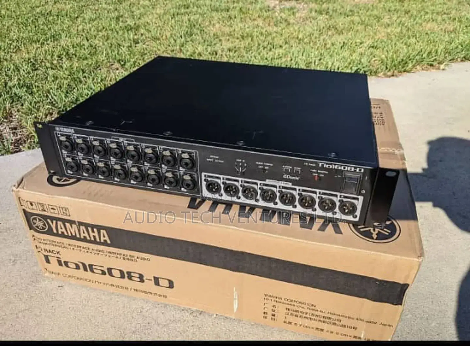 YAMAHA Tio1608-D I/O Rack
Stage Box