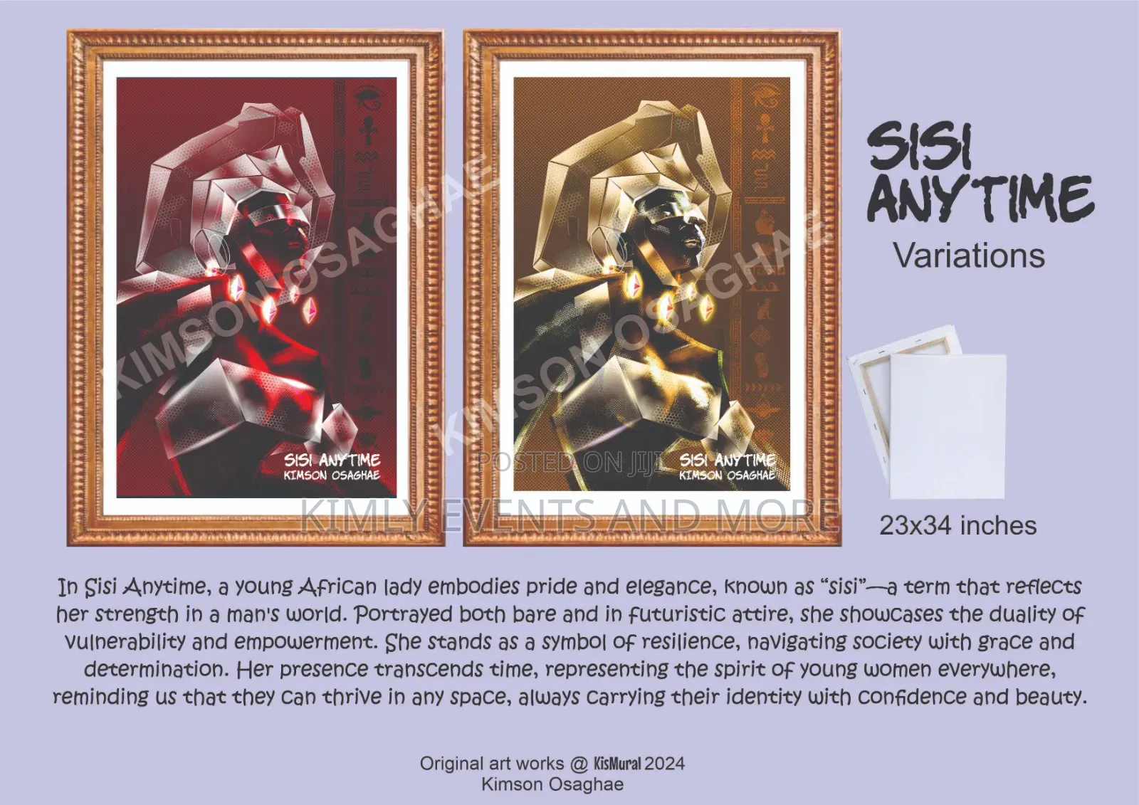 Sisi Anytime Painting Decor By Kimson Osaghea