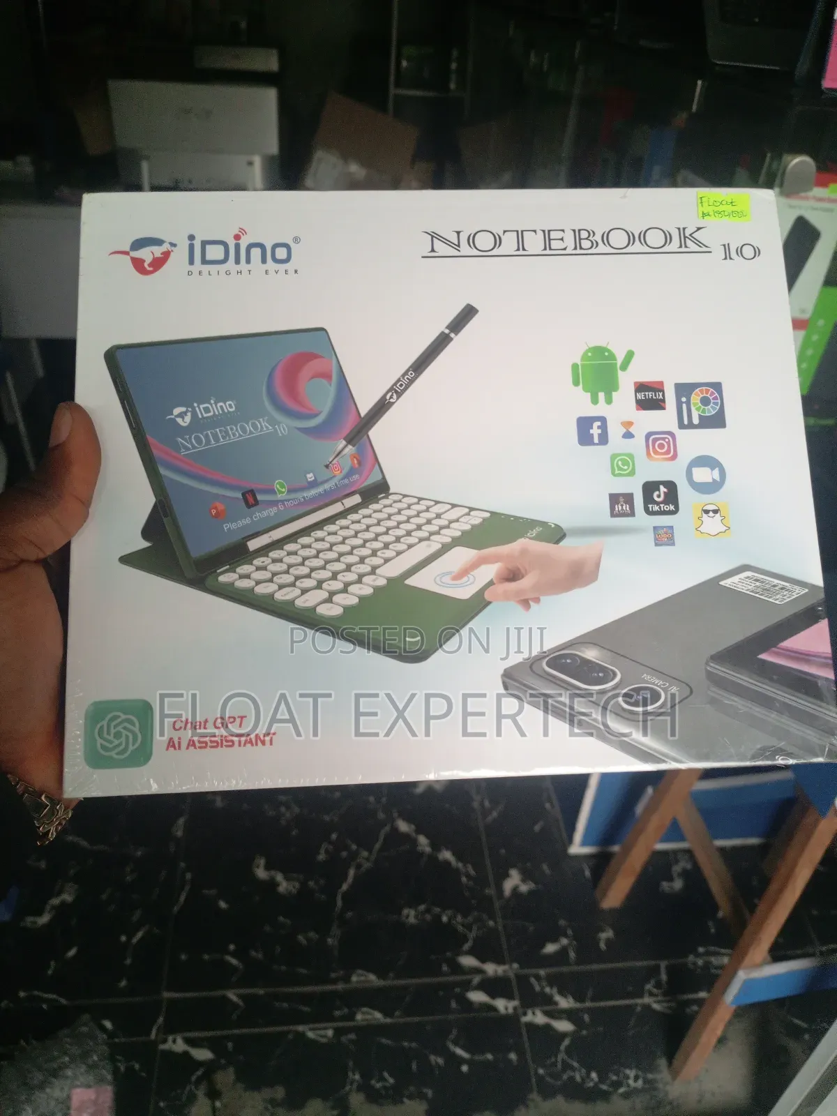 New Idino Notebook 10 512 GB Black