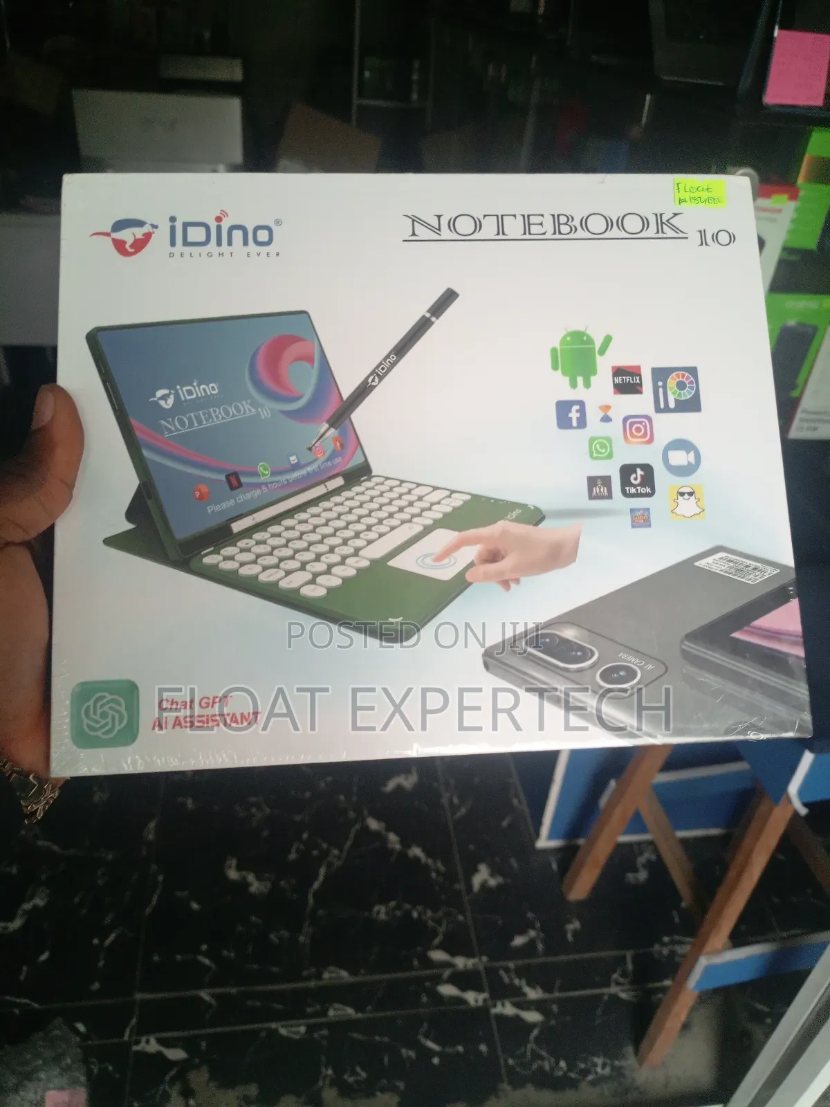 New Idino Notebook 10 512 GB Black