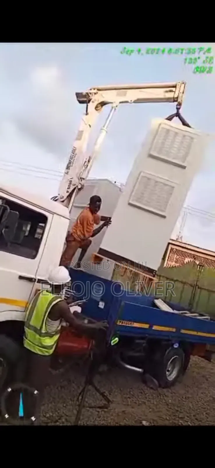 Hiab Crane for Rent in Lagos. Crane Hiab for Rent in Lekki