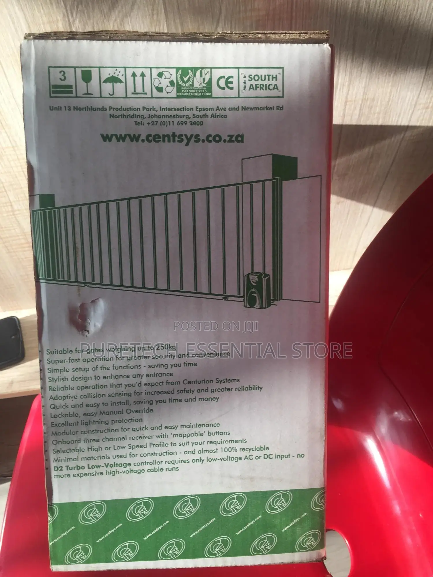 Centurion D2 Turbo Auto Gate Opener 0kg to 350kg Weight of Gate