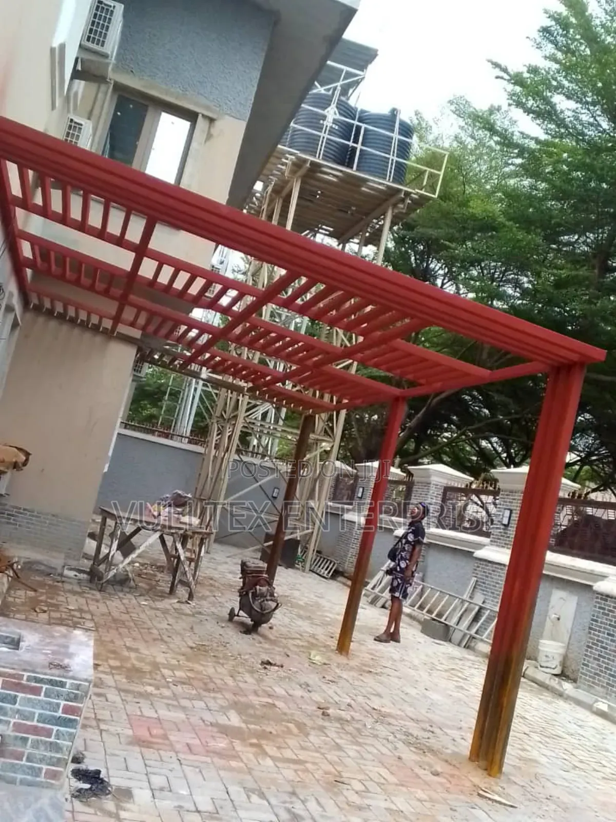 Unique Pergola Design.