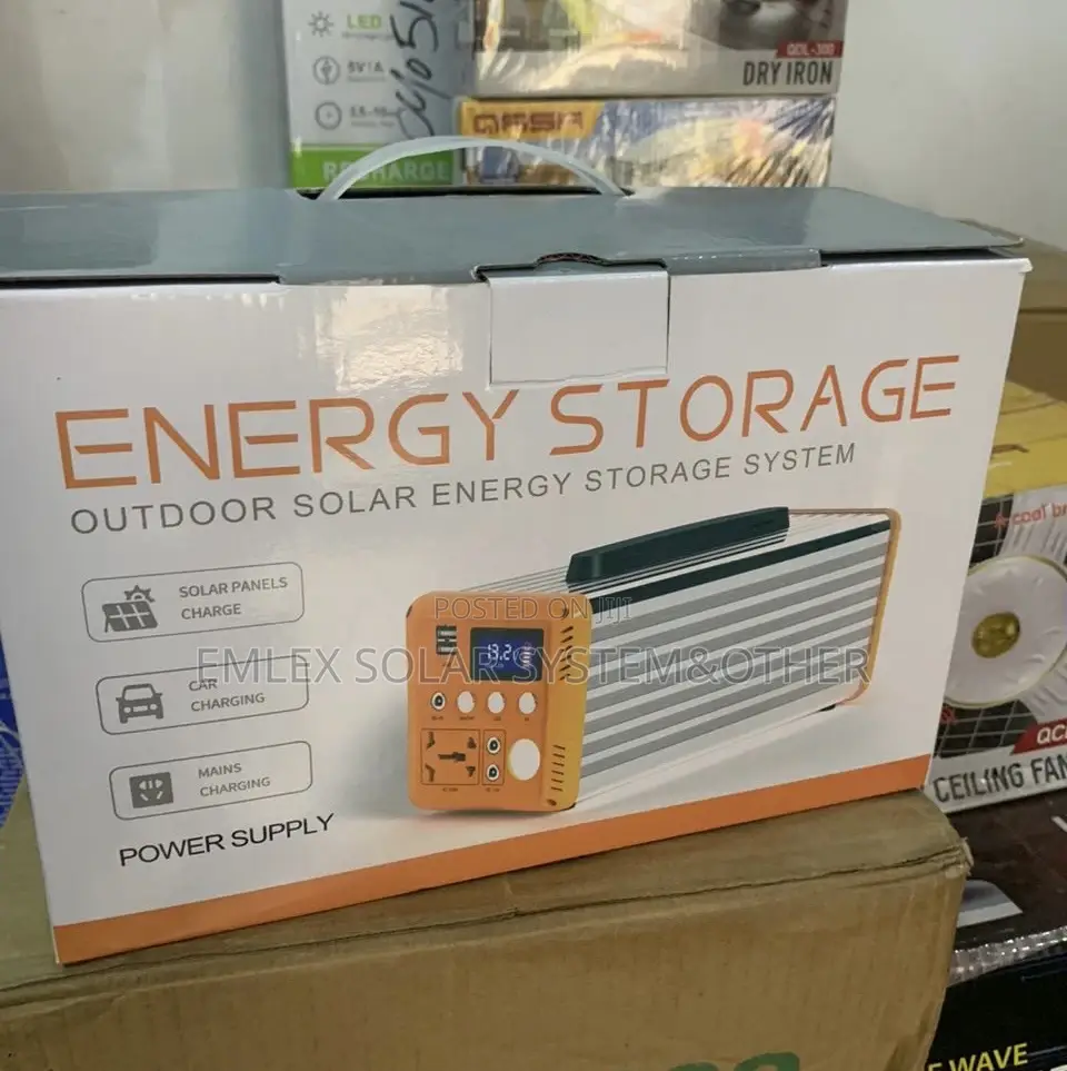 300watts Energy Storage Solar Generator With Panel
