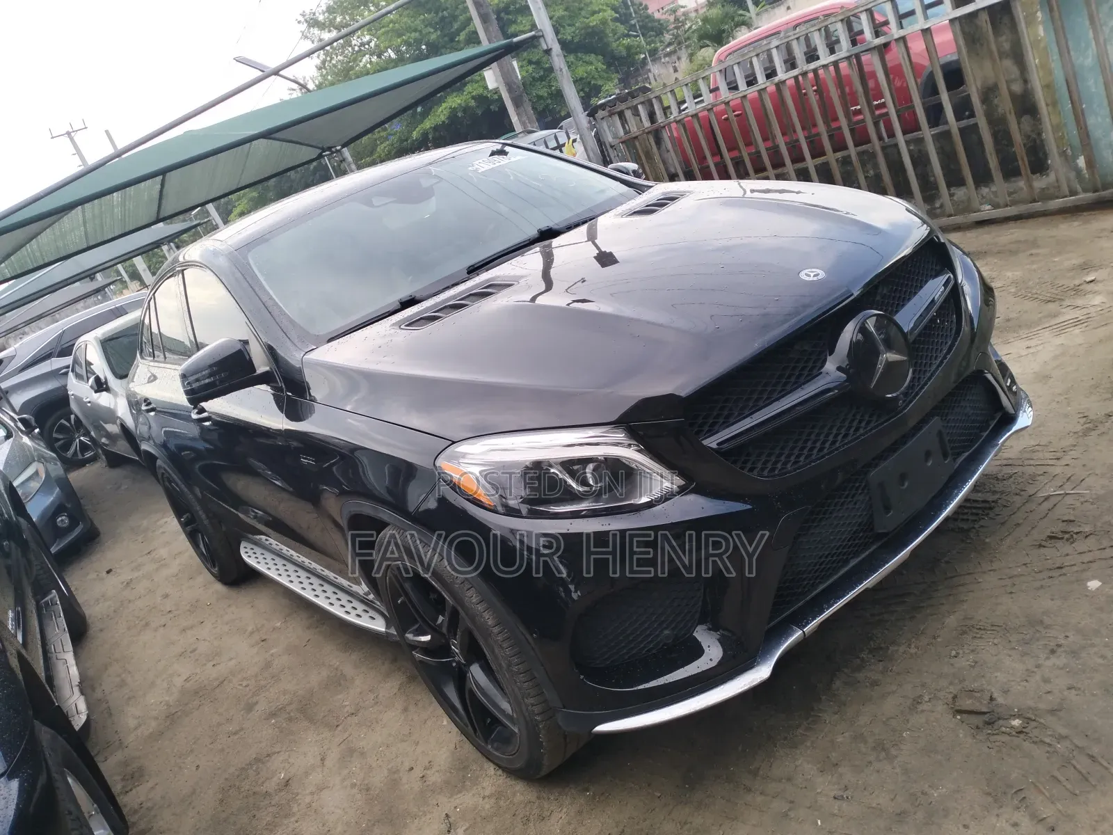Mercedes-Benz GLE-Class AMG GLE 43 4MATIC 2018 Black