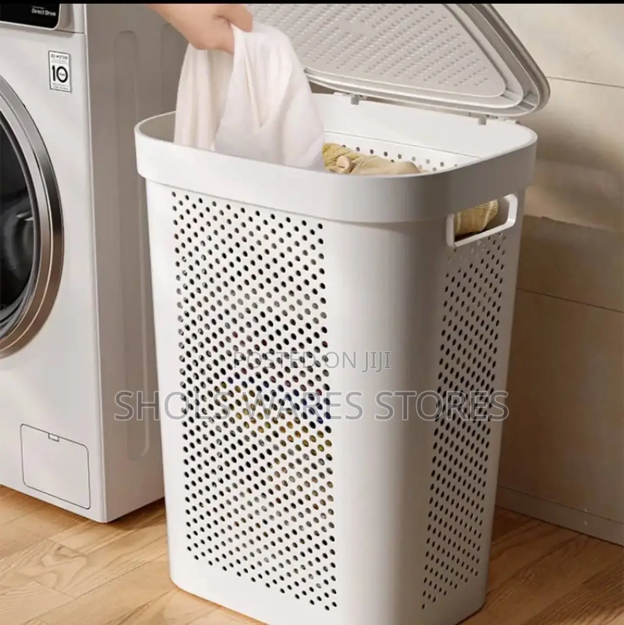 Large Laundry Storage Basket for Household Bathroom