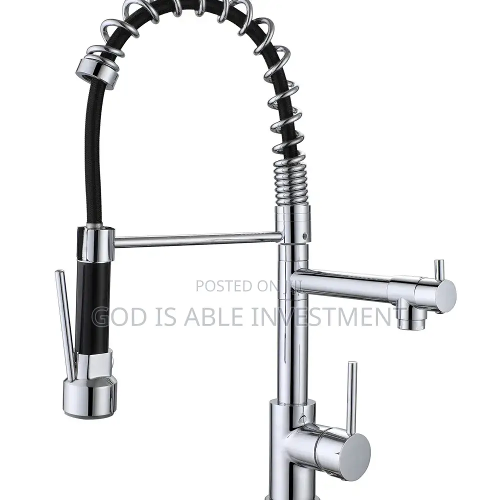 Chrome Spring Mixer Tap