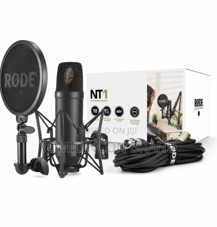 Rode NT1-KIT Large-Diaphragm Cardioid Condenser Microphone