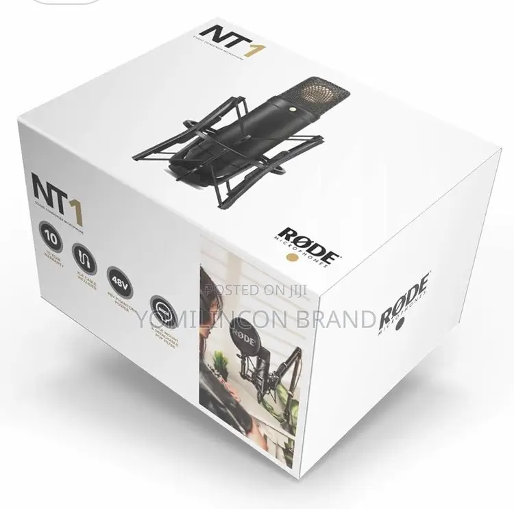 Rode NT1-KIT Large-Diaphragm Cardioid Condenser Microphone